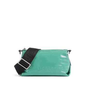 Liebeskind Elvira Paper Touch Crinkle S Crossbody bag green