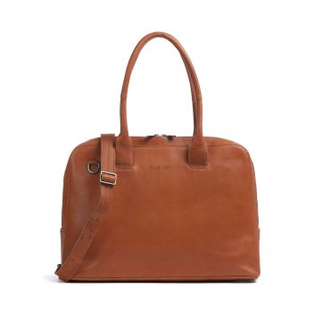 Plevier Structure Canton Tote bag cognac