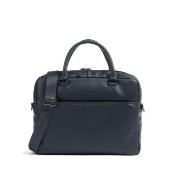 Lancaster Soft Vintage Briefcase dark blue