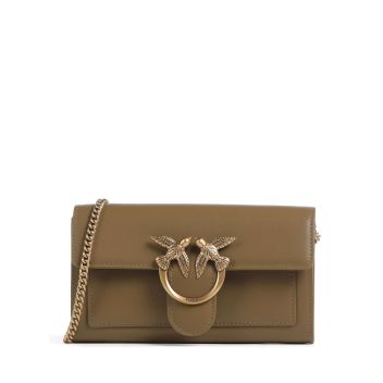 Pinko Love One Wallet olive-green