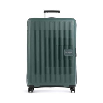 American Tourister Aerostep Spinner (4 wheels) dark green