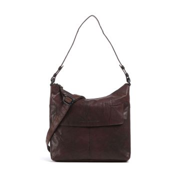 Spikes & Sparrow Bronco Sherrill Hobo bag dark brown