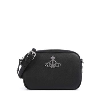 Vivienne Westwood Anna Saffiano Crossbody bag black