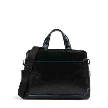 Piquadro Blue Square Briefcase black