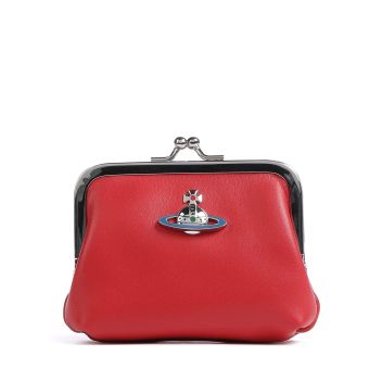 Vivienne Westwood Nappa Frame Wallet red