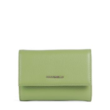 Coccinelle Metallic Soft Wallet light green