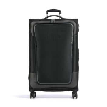 American Tourister Pulsonic Spinner (4 wheels) black