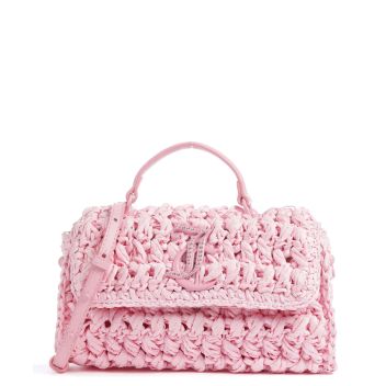 Juicy Couture Jodie Straw Crossbody bag rose