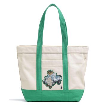 Polo Ralph Lauren Bear Overall Tote bag beige