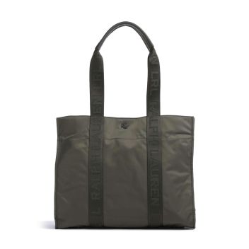 Lauren Ralph Lauren Stevie Large Tote bag olive-green