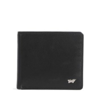 Braun Büffel Golf Secure RFID Wallet black