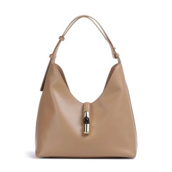 Furla Goccia M Hobo bag light brown