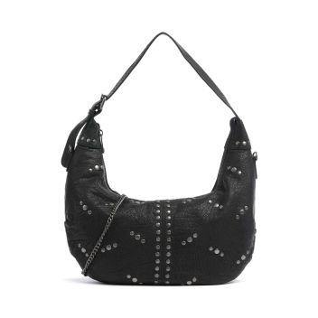 Núnoo River Washed Dagmar Hobo bag black