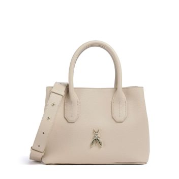 Patrizia Pepe Fly Lizard Handbag beige