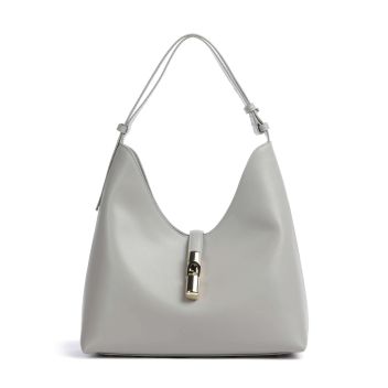 Furla Goccia M Hobo bag light grey