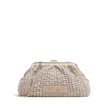 Love Moschino Hug Crossbody bag beige