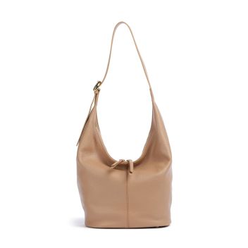 Coccinelle Fernanda Hobo bag light brown