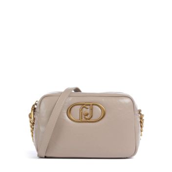 Liu Jo Lapuffy Crossbody bag taupe