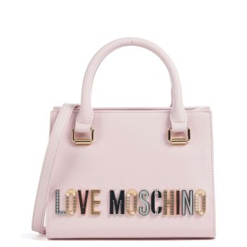 Love Moschino Colorful Logo Handbag rose