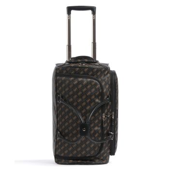 Guess Jesco Travel bag with wheels dark brown