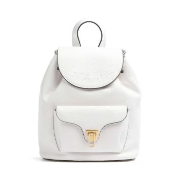 Coccinelle Beat Soft Backpack white