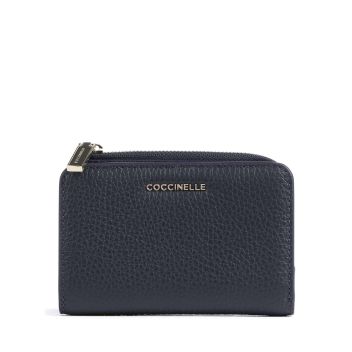 Coccinelle Metallic Soft Wallet dark blue