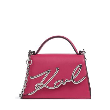 Karl Lagerfeld K/Signature Small Handbag fuchsia
