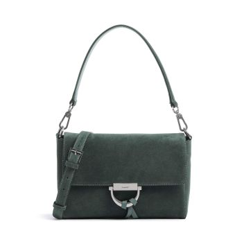 Abro Suede Temi Shoulder bag dark green