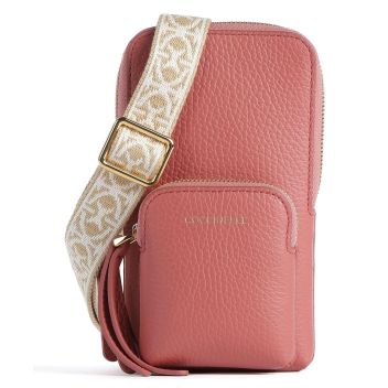 Coccinelle Pixie Phone bag coral