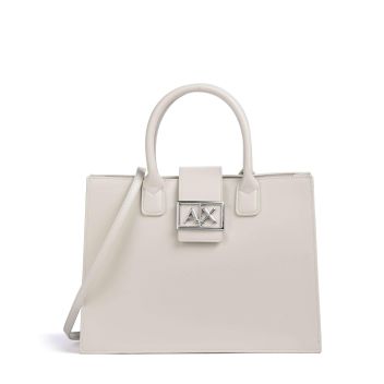 Armani Exchange Jodie M Handbag ivory