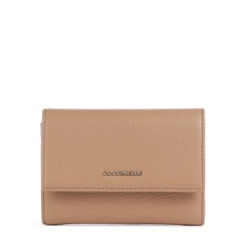 Coccinelle Metallic Soft Wallet light brown
