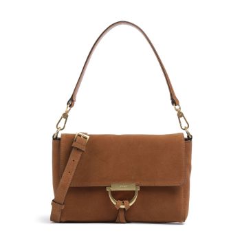 Abro Suede Temi Shoulder bag brown