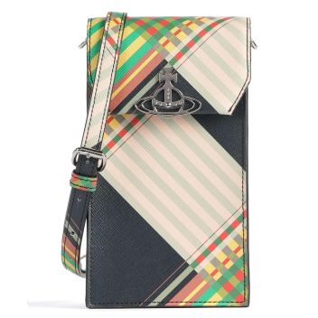 Vivienne Westwood Saffiano Phone bag multicolour