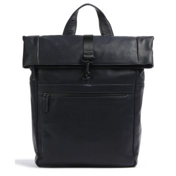 Leonhard Heyden Den Haag Rolltop backpack navy