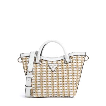 Guess Atalia Mini Crossbody bag nature/white