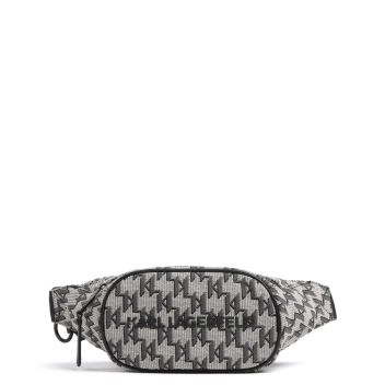 Karl Lagerfeld K/Monogram Fanny pack beige/grey