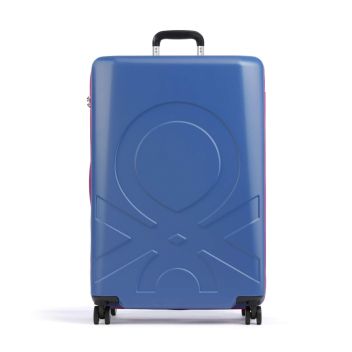 Delsey Paris x United Colors of Benetton Fabrica Spinner (4 wheels) blue