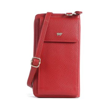 Braun Büffel Asti Phone bag red