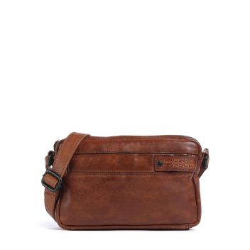 Spikes & Sparrow Apache Hubbert Crossbody bag cognac