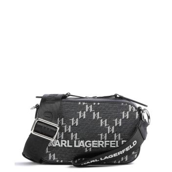 Karl Lagerfeld K/Monogram 2.0 Crossbody bag dark grey