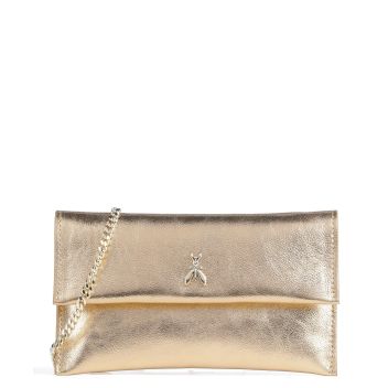 Patrizia Pepe Fly Crossbody bag gold