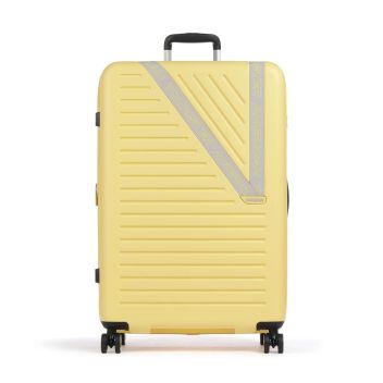 American Tourister Dynabelt Spinner (4 wheels) yellow