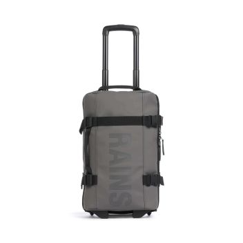 Rains Texel Travel bag with wheels grey
