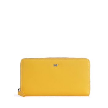 Braun Büffel Joy RFID Wallet yellow