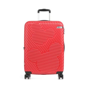 American Tourister Mickey Clouds Spinner (4 wheels) red