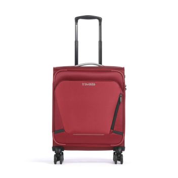 Travelite Cabin Max Spinner (4 wheels) red