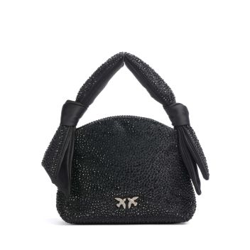 Pinko Knots Mini Handbag black