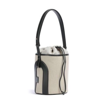 Furla Lido S Bucket bag beige/black