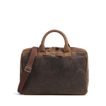 Plevier Pure Colmar Briefcase brown