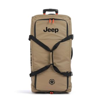 Jeep JS005A 82 Travel bag with wheels sand